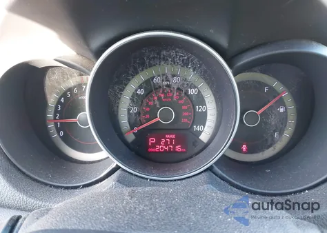 2012 Kia Forte Ex z USA, uszkodzony, nr VIN KNAFU4A29C5624972